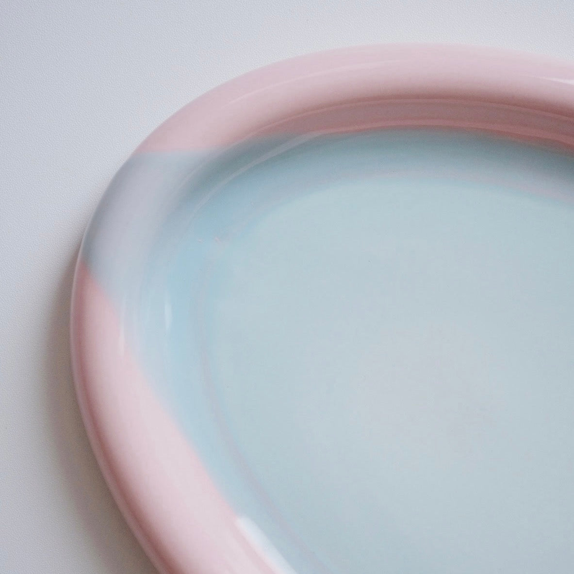 Ring Plate - Pink/Sky