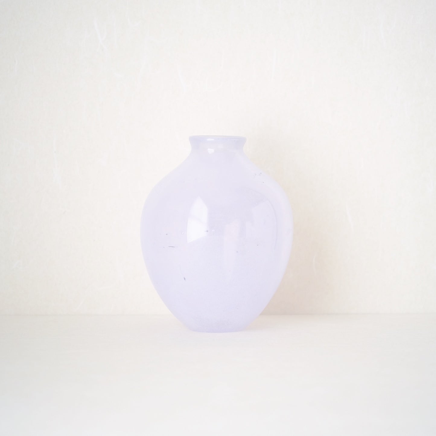 Large Hanji Glass Vase - Lavender