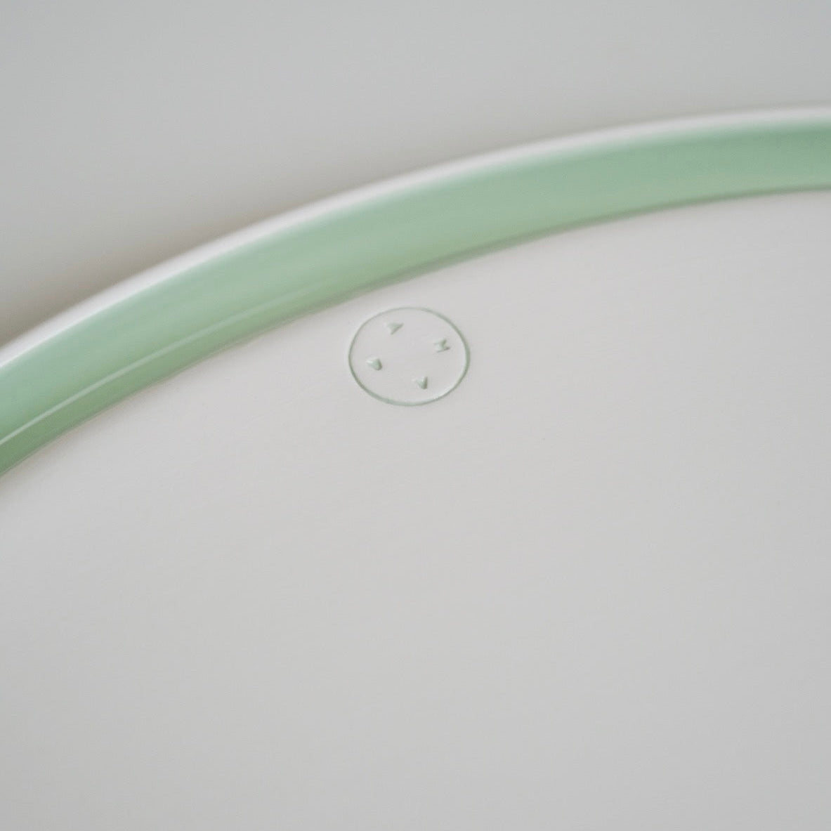 Ring Plate - Mint/Lime