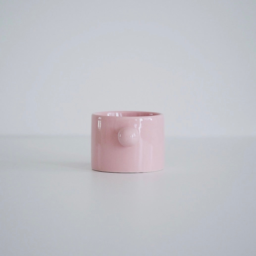 Button Mug - Pink