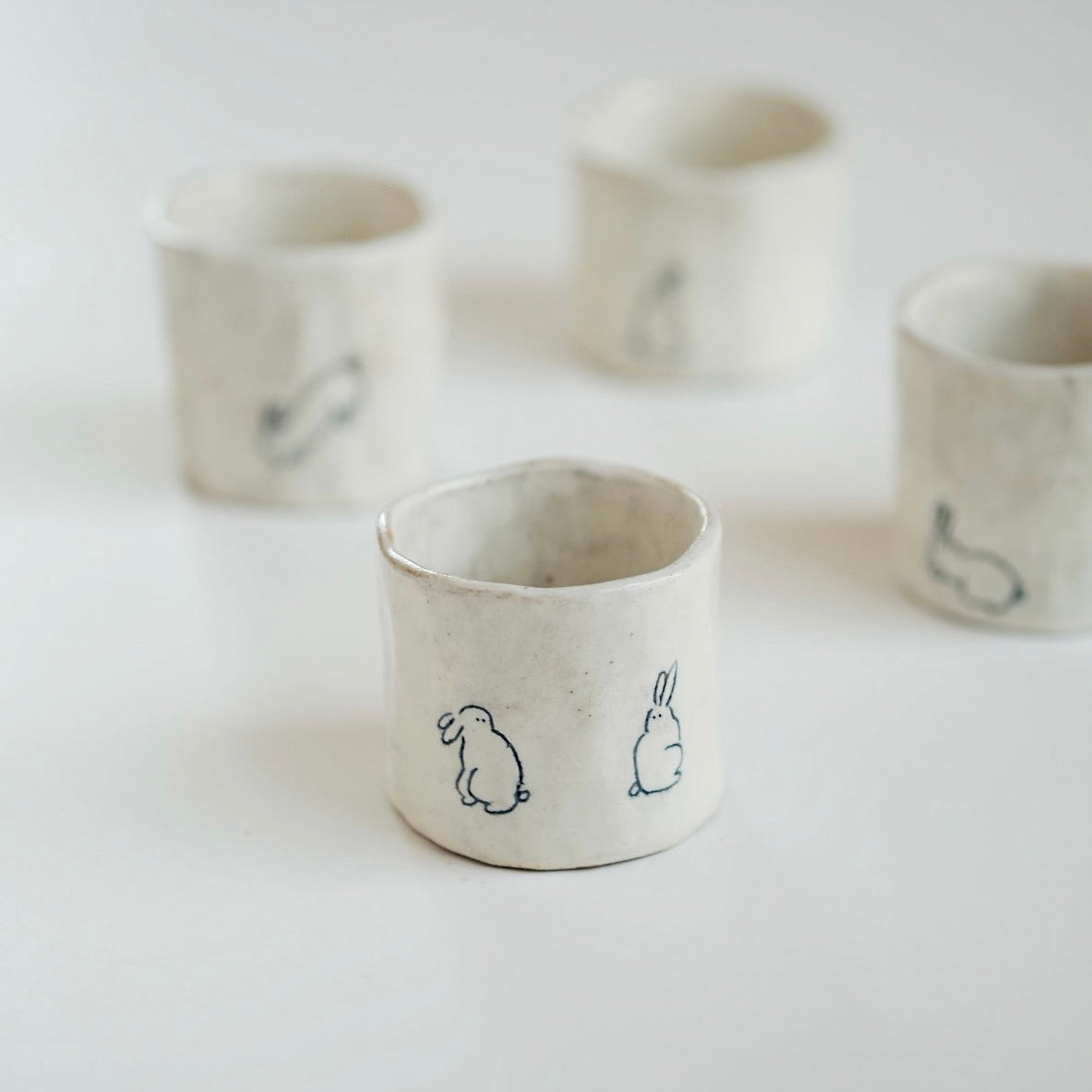 Buncheong Moon Tokki Soju / Tea Cup