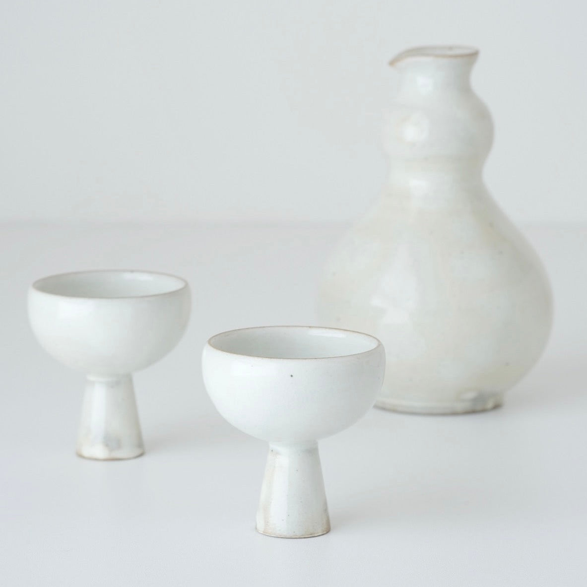 Buncheong Soju Server and Cup Set