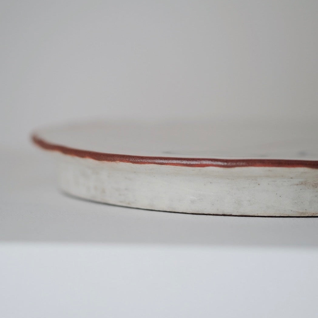 Buncheong Large Plate - Glasses