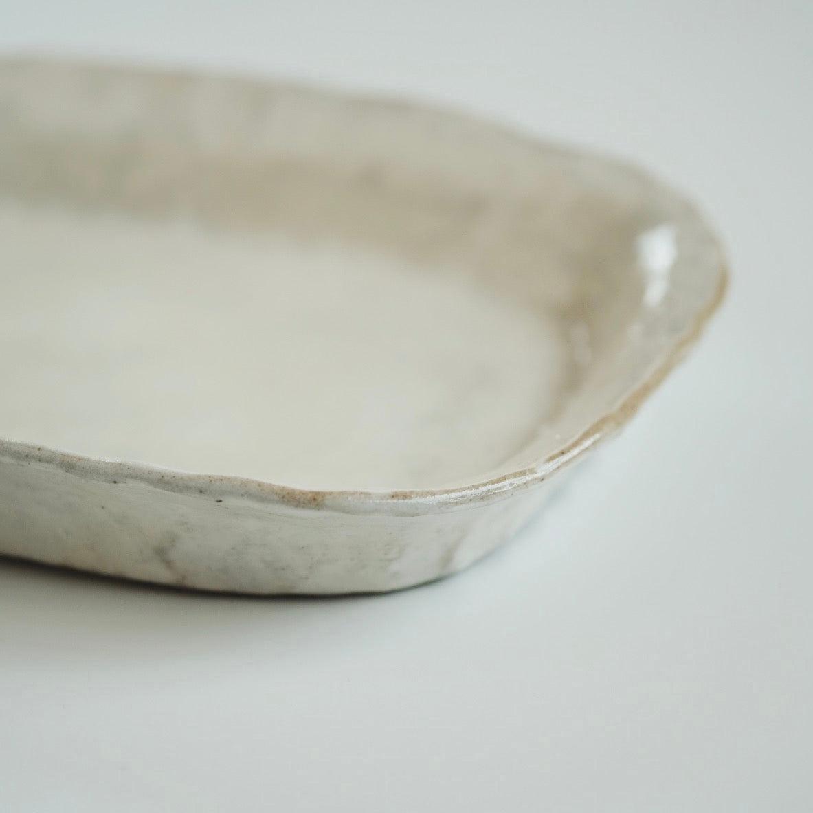 Buncheong Rectangular Plate