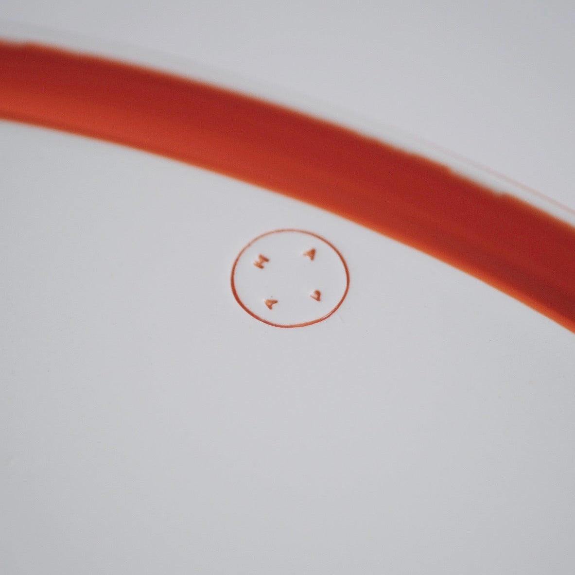 Ring Plate - Orange/Pink