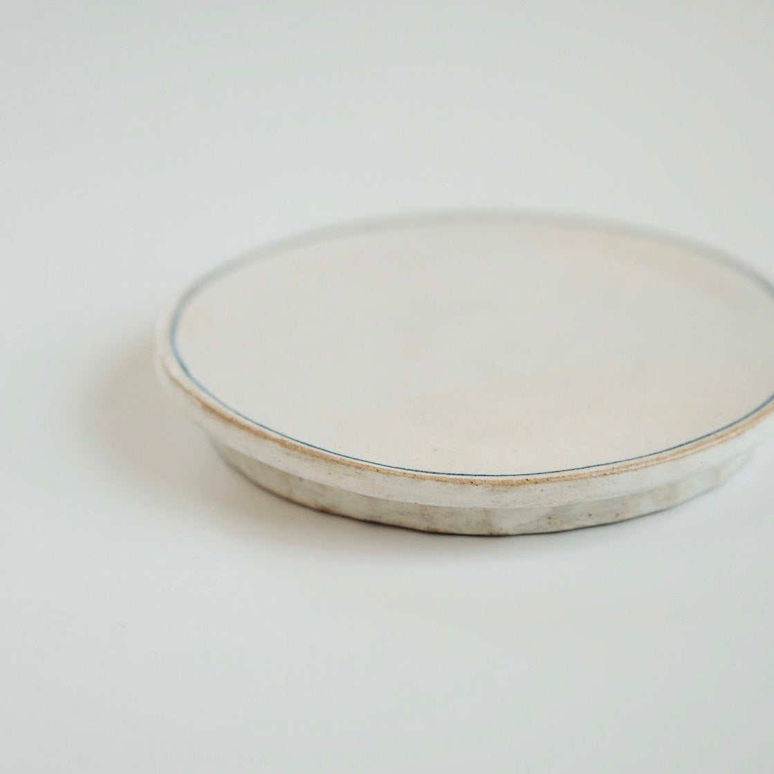 Buncheong Line Plate