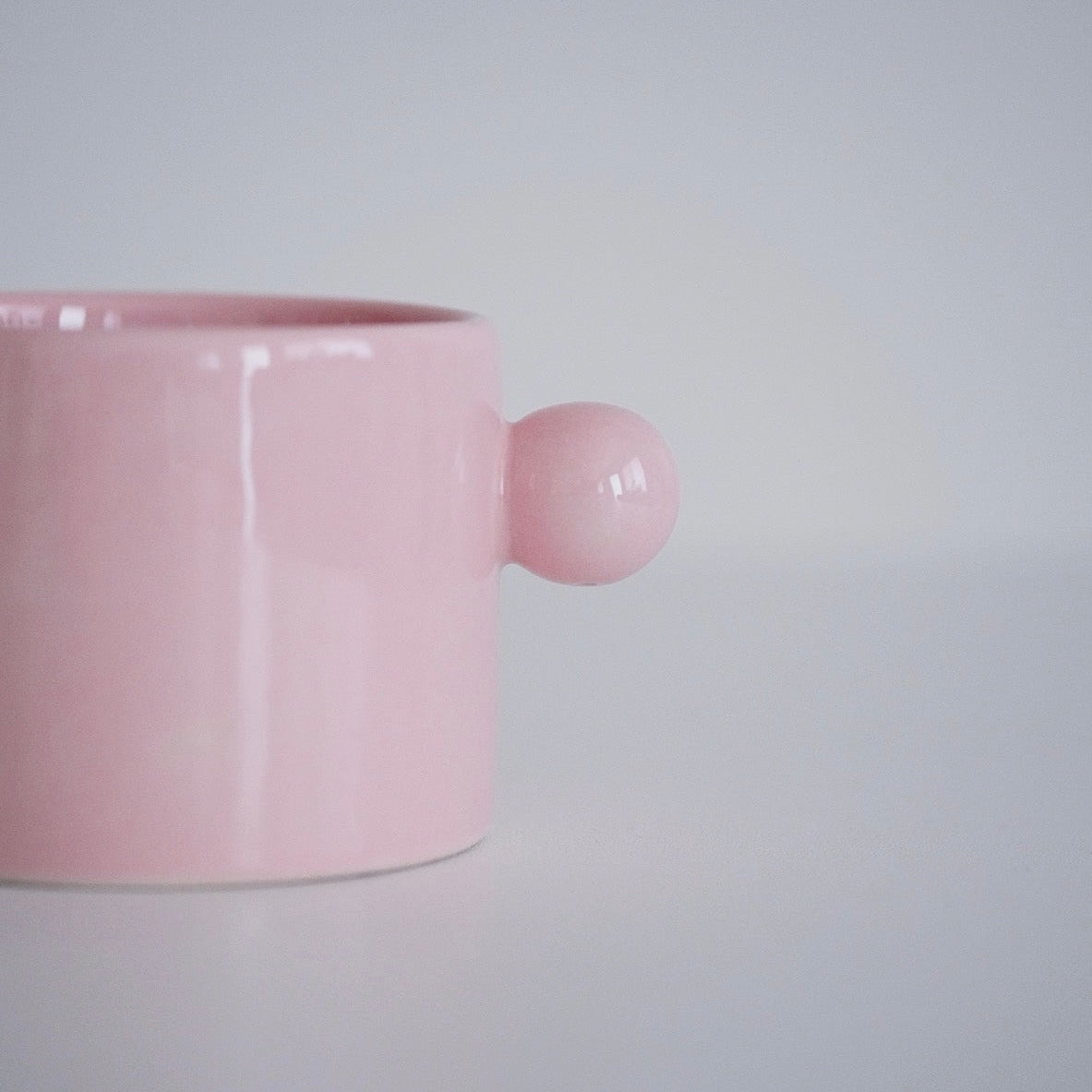Button Mug - Pink