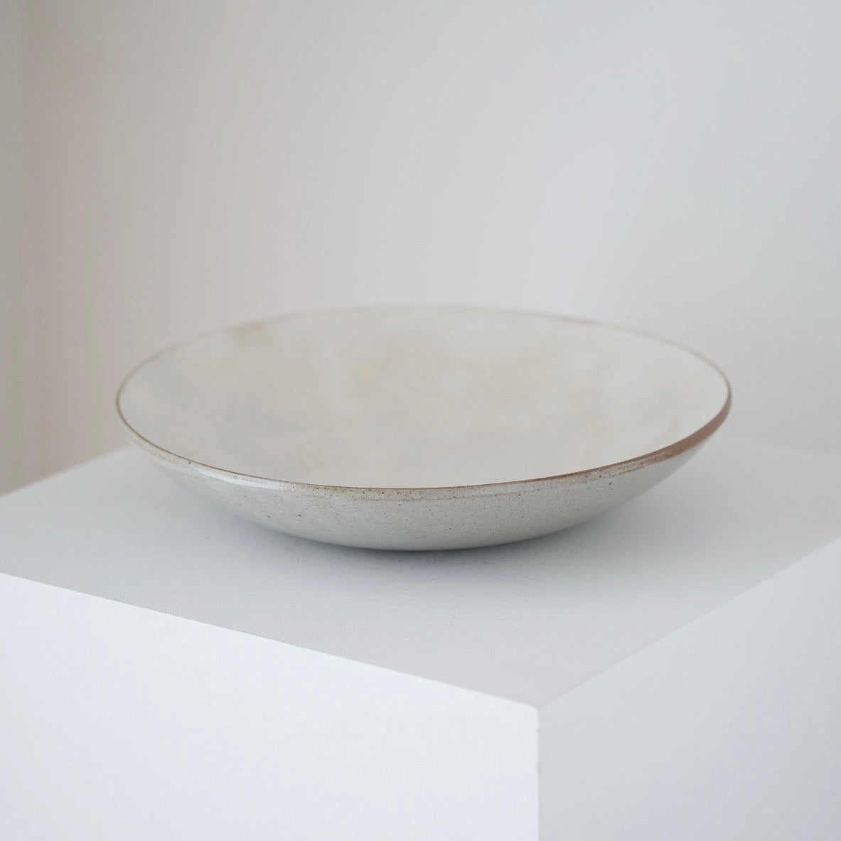 Buncheong Shallow Serving Bowl