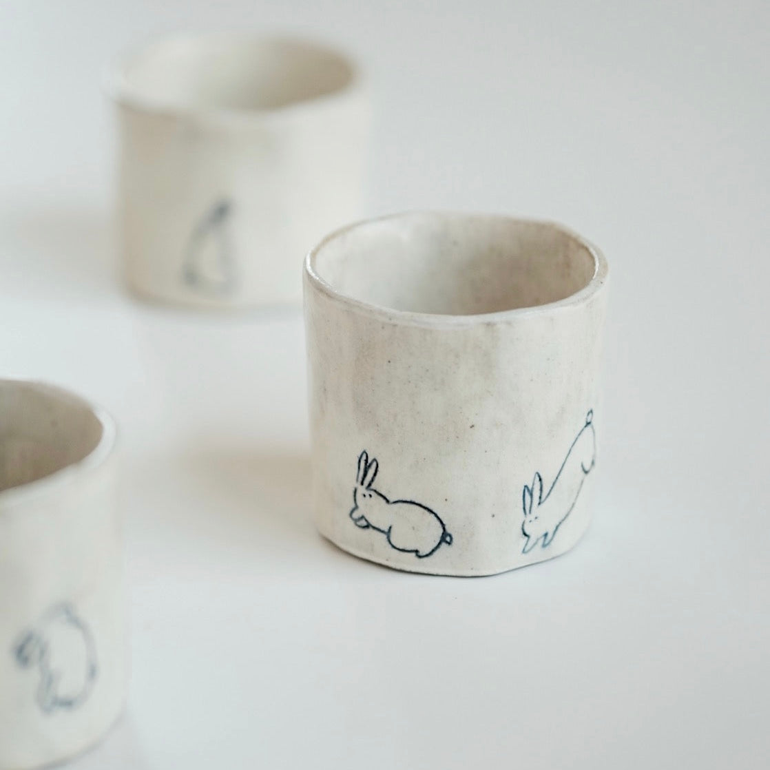 Buncheong Moon Tokki Soju / Tea Cup