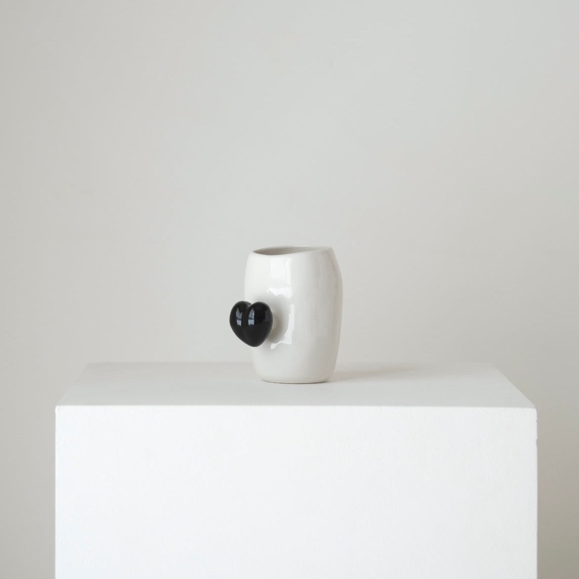 Love Fat Mug - White/Black