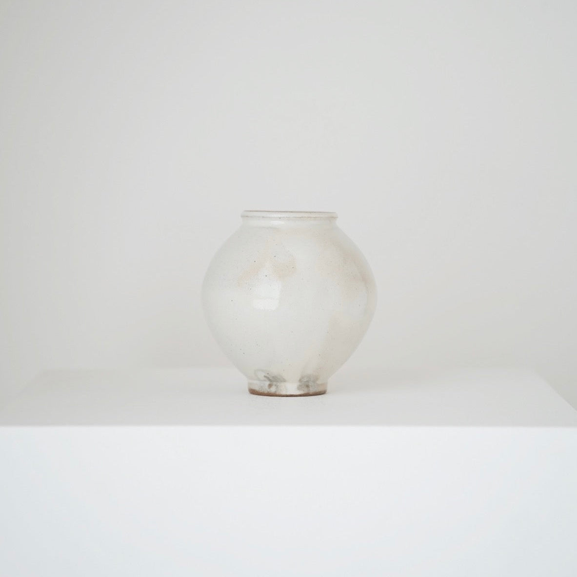 Buncheong Small Moon Jar