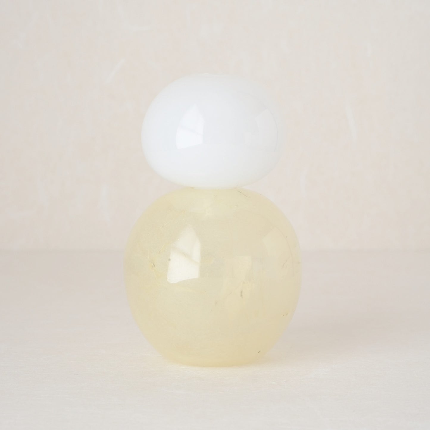 Stackable Beoseot Vase - Yellow/White