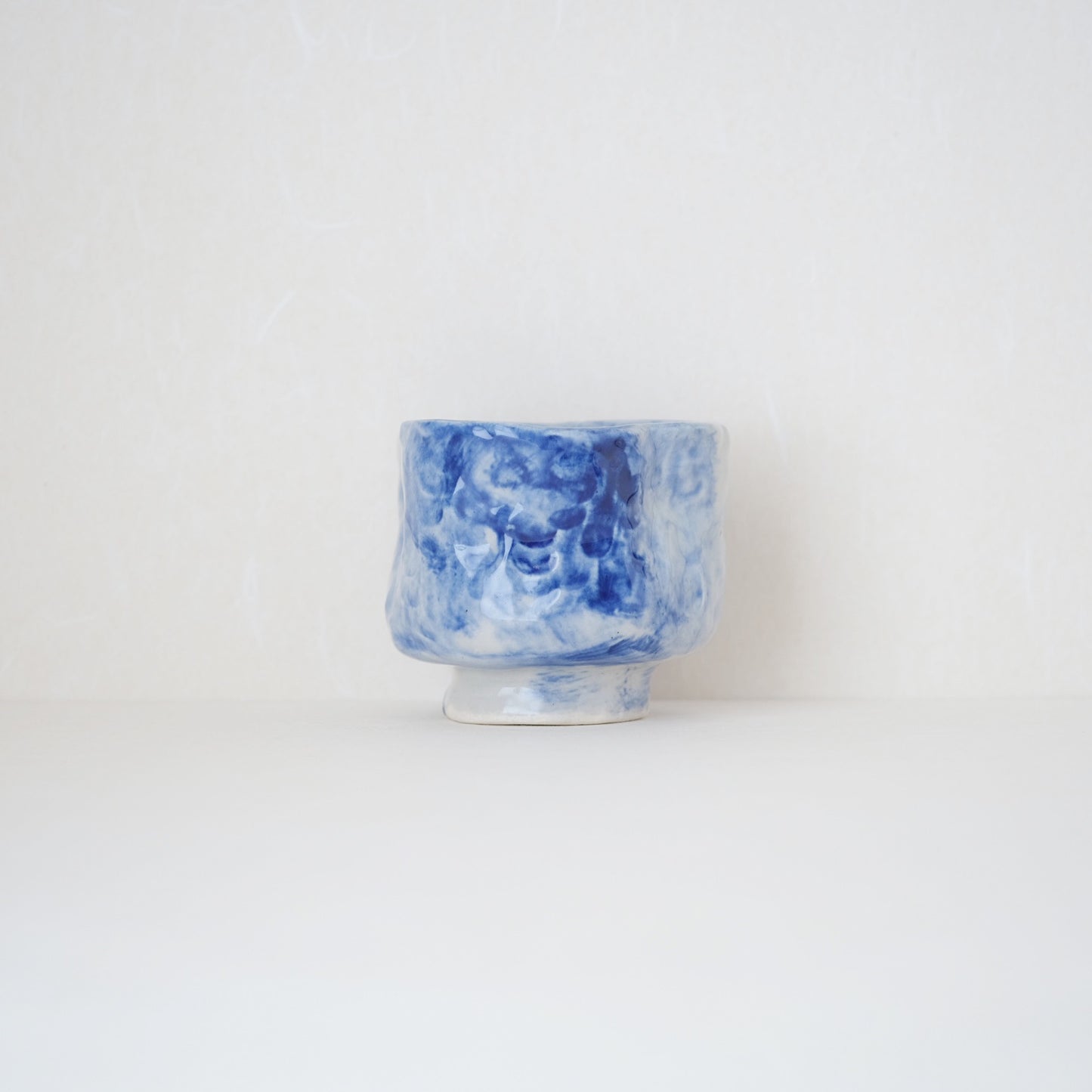 Large Blue Cloud Mug
