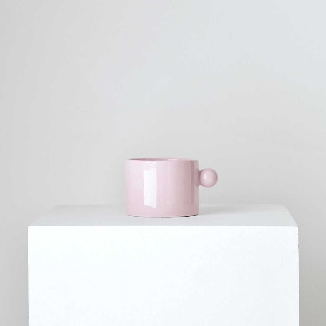 Button Mug - Pink