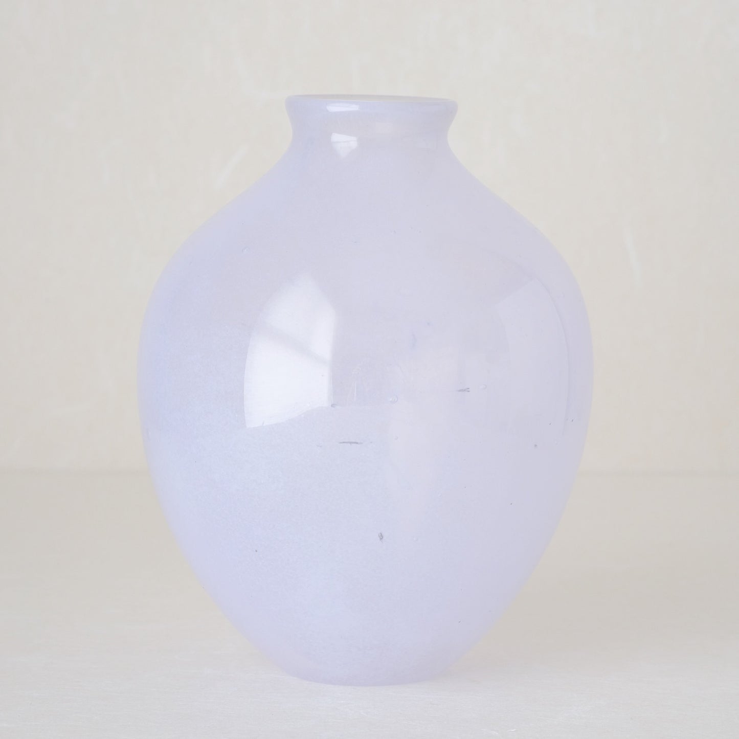Large Hanji Glass Vase - Lavender