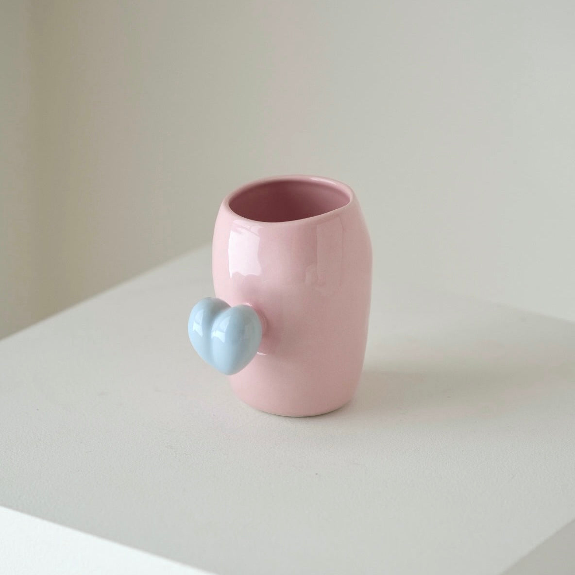 Love Fat Mug - Pink