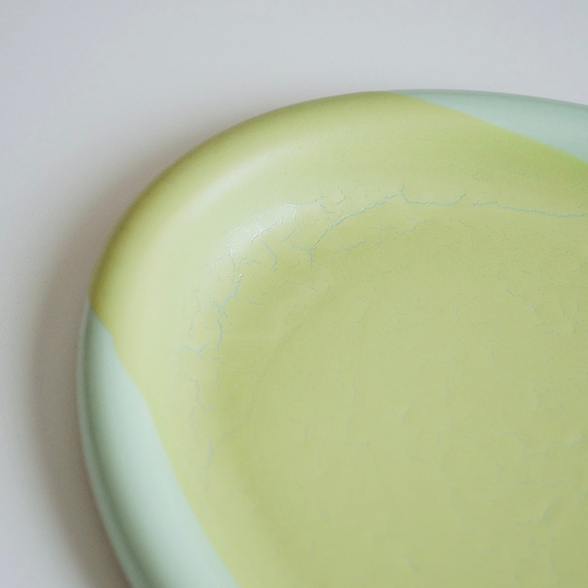 Ring Plate - Mint/Lime