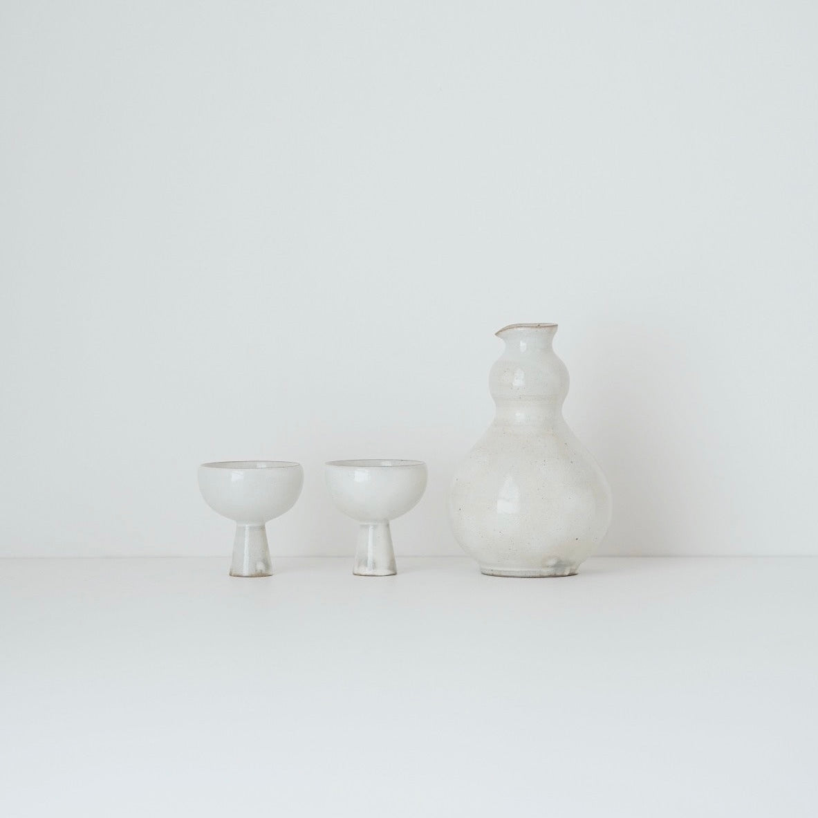 Buncheong Soju Server and Cup Set