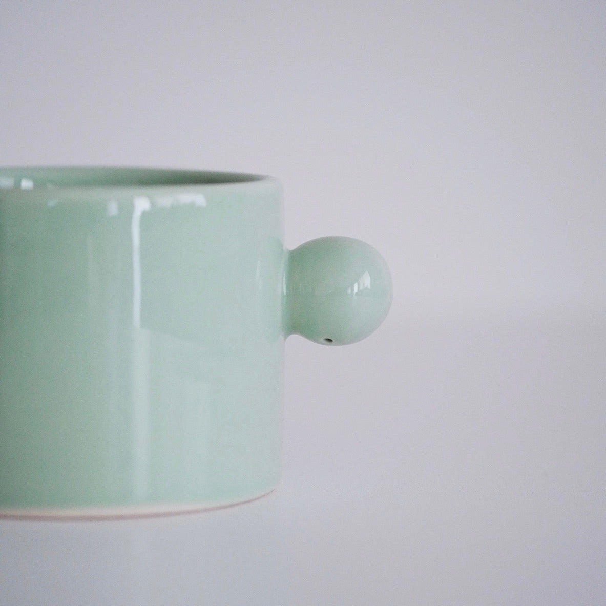 Button Mug - Mint