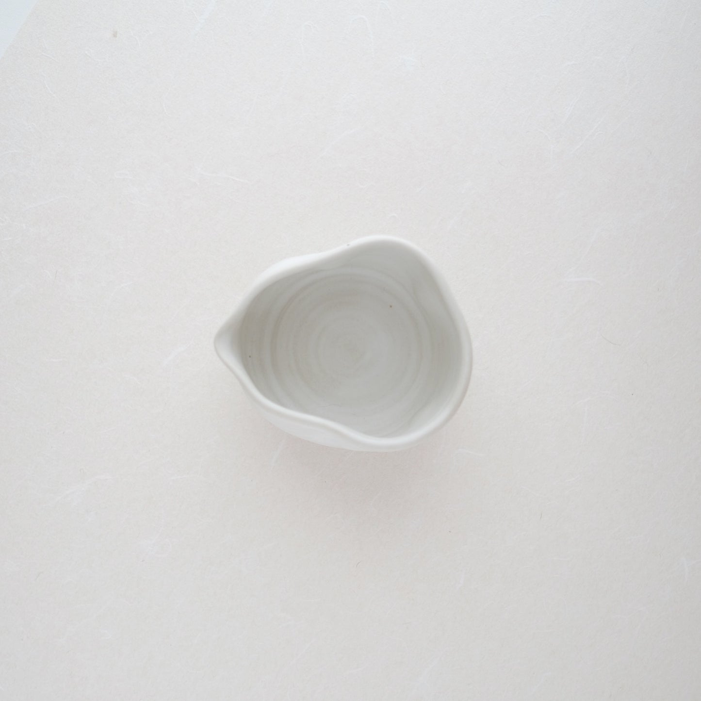 Eggshell Wobbly Mixing Bowl