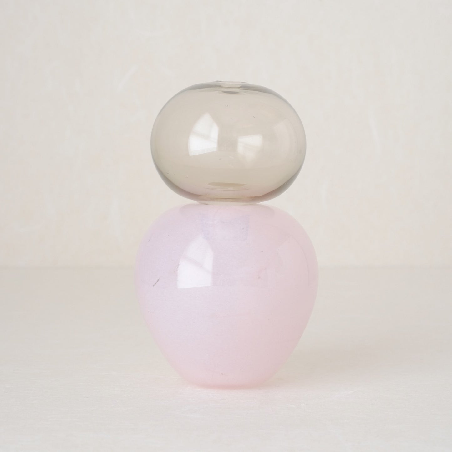 Stackable Beoseot Vase - Pink/Bronze