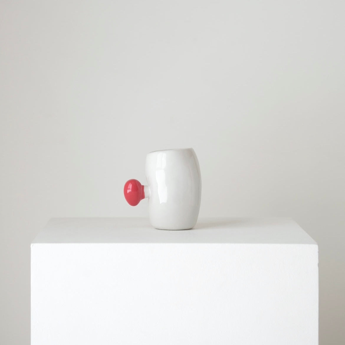 Love Fat Mug - White/Red
