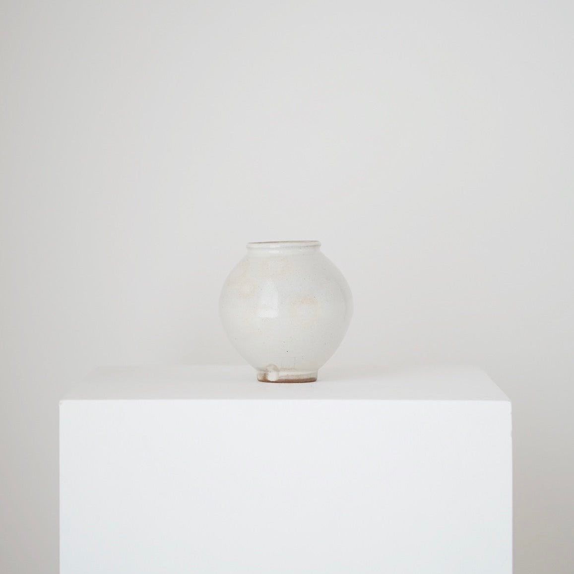 Buncheong Small Moon Jar