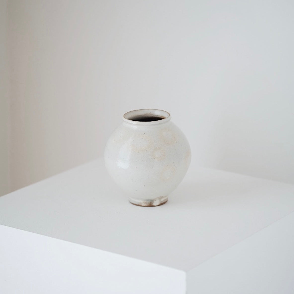 Buncheong Small Moon Jar