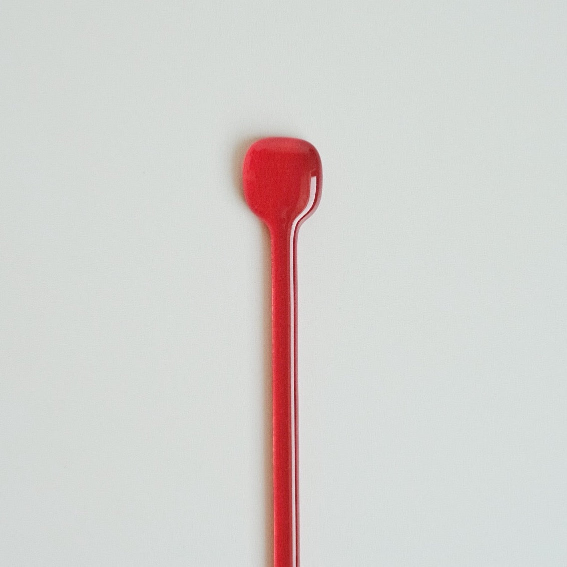 Glass Swizzle Stick - Rainbow