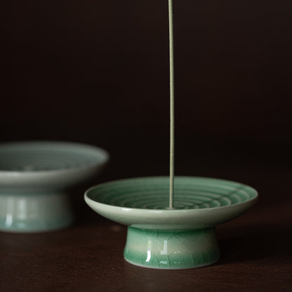 Chungja  Footed Incense Holder
