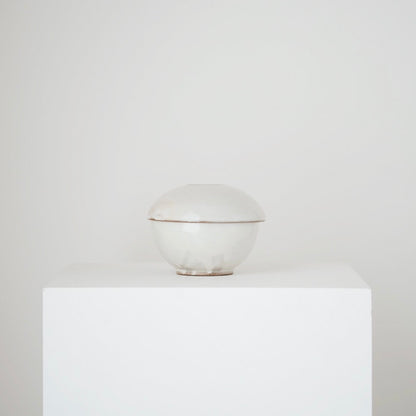 Buncheong Rice Bowl with Lid