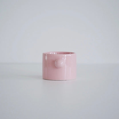 Button Mug - Pink