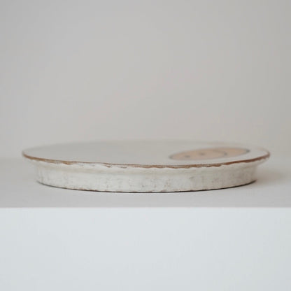 Buncheong Large Plate - Smile