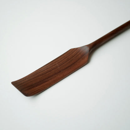 Hand Carved Walnut Wood Turner - Long