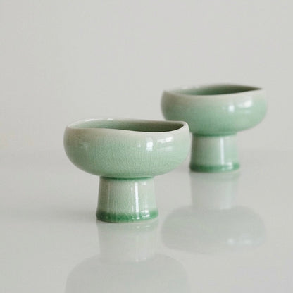 Chungja Wavy Dessert Bowl