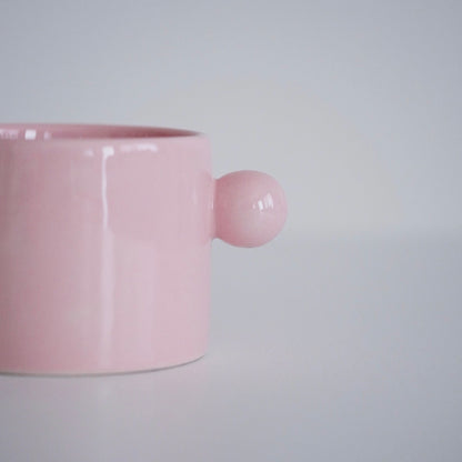 Button Mug - Pink