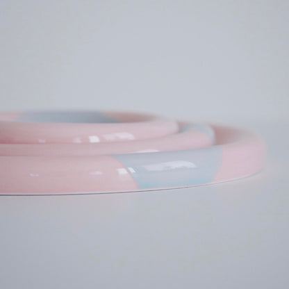 Ring Plate - Pink/Sky