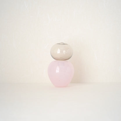 Stackable Beoseot Vase - Pink/Bronze