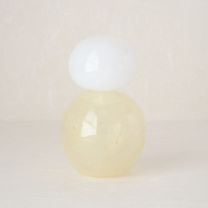 Stackable Beoseot Vase - Yellow/White