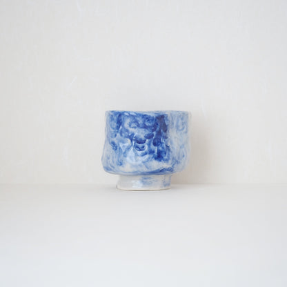 Large Blue Cloud Mug