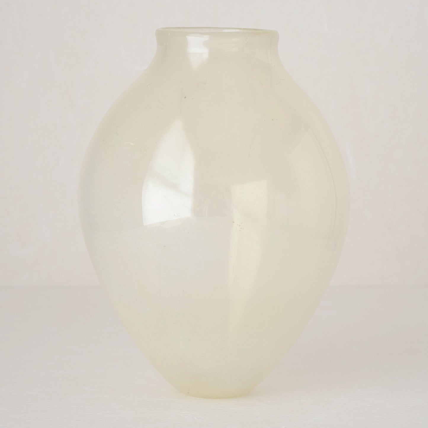 Large Hanji Glass Vase - Yellow