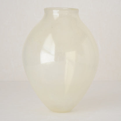 Large Hanji Glass Vase - Yellow