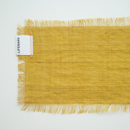 Sambe Tea Mat - Mustard