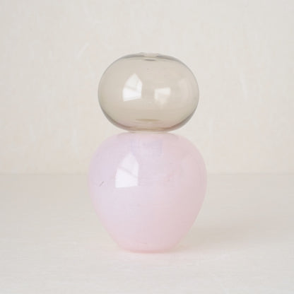 Stackable Beoseot Vase - Pink/Bronze