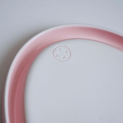 Ring Plate - Pink/Sky