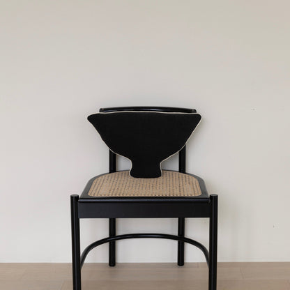 Maksabal Throw Pillow - Black