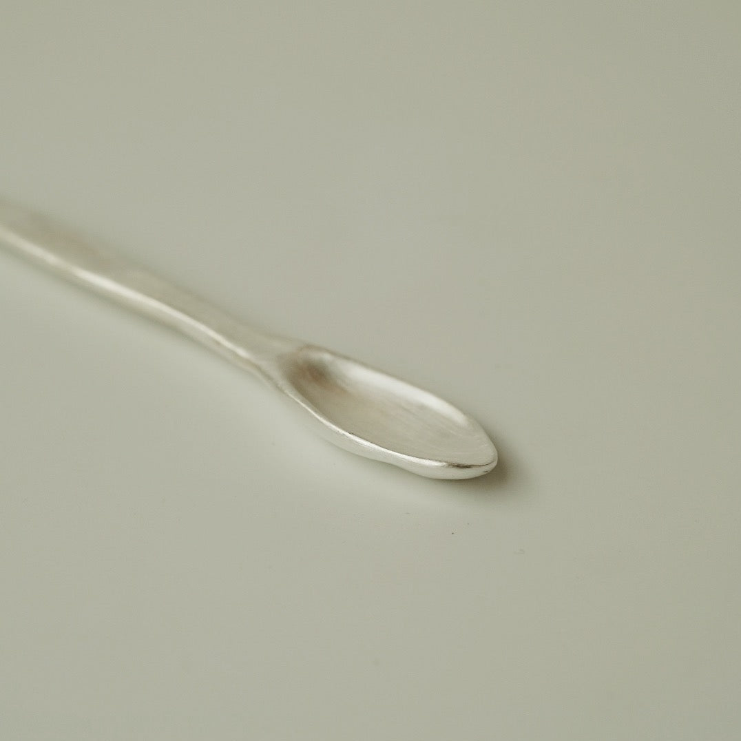 Silver Plated Dessert Spoon - Medium