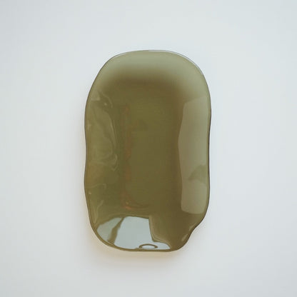 Glass Wave Plate - Khaki
