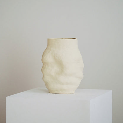 Thick Neck Vase, 2021 - Yellow