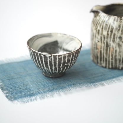 Sambe Tea Mat - Denim